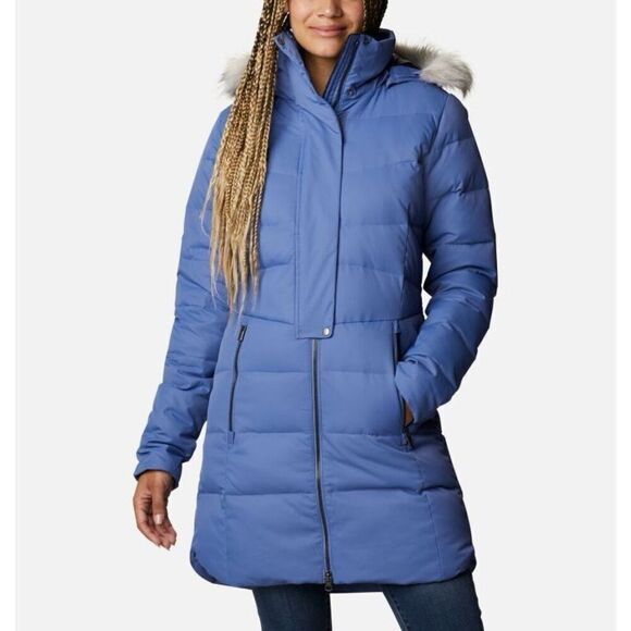 Columbia Women’s Crystal Caves Longline Down Jacket WARM Puffer - Picture 1 of 14